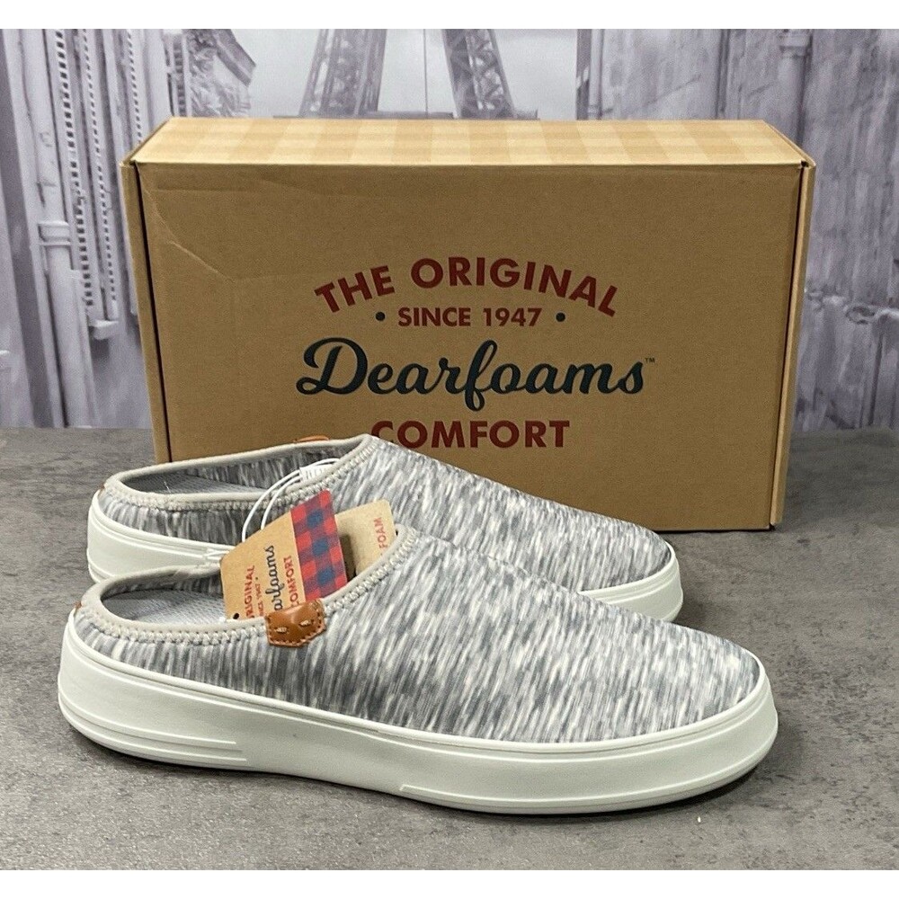 Dearfoams Comfort Women’s Annie Clog Sneaker Size 9